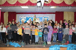 Праздник посетили 110 детей из села Антиповка Камышинского района