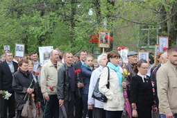 Работники Калачеевского ЛПУМГ среди участников акции «Бессмертный полк»