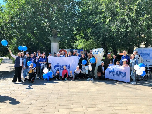 В фестивале #ВместеЯрче в Волгограде приняли активное участие предприятия объединения «Газпром в Волгоградской области»