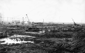 Начало строительства Калининского ЛПУМГ