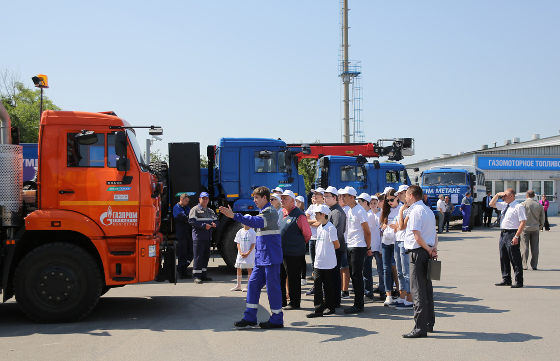 Осмотр техники в газобаллонном исполнении