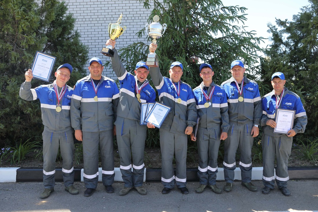 Команда Бубновского ЛПУМГ вновь получила главный кубок соревнований