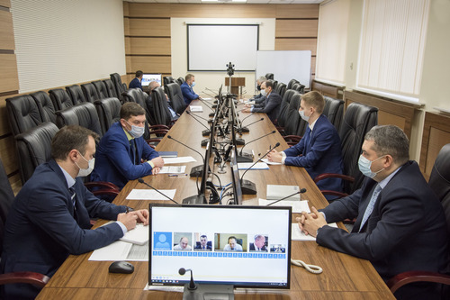 Во время заседания Совета руководителей ООО «Газпром трансгаз Волгоград» в администрации Общества