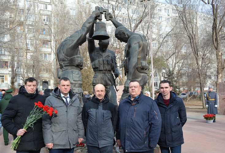 Делегация Общества ежегодно принимает участие в памятном митинге