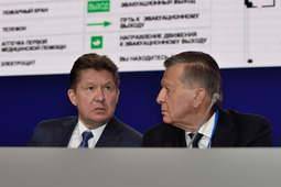 Председатель Правления ПАО "Газпром" Алексей Миллер, Председатель Совета директоров ПАО "Газпром" Виктор Зубков