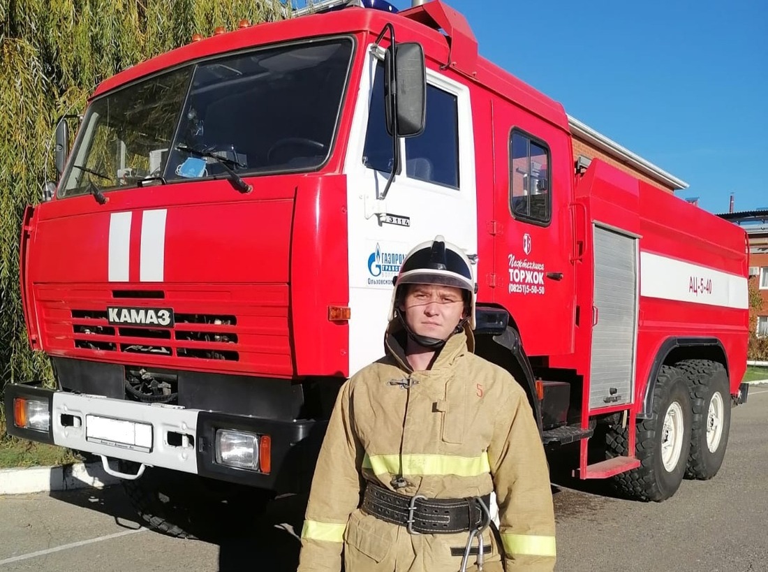 «Лучший добровольный пожарный» 2022 года Иван Чудин (Ольховское ЛПУМГ) на муниципальном и региональных уровнях смотра-конкурса