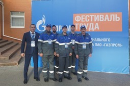 Участники Фестиваля труда от ООО «Газпром трансгаз Волгоград» в УПЦ Первомайский Тамбовской области