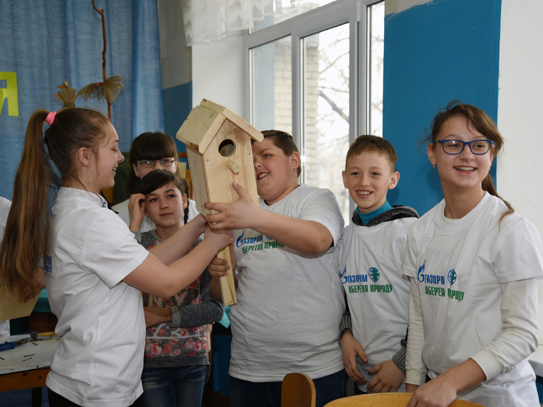 «День птиц» в Кузьмичевской СОШ (Городищенский район Волгоградской области)