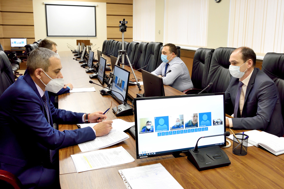 На совещании по подведению итогов деятельности ООО «Газпром трансгаз Волгоград» в области гражданской защиты и мобилизационной подготовки за 2020 год и постановке задач на 2021 год