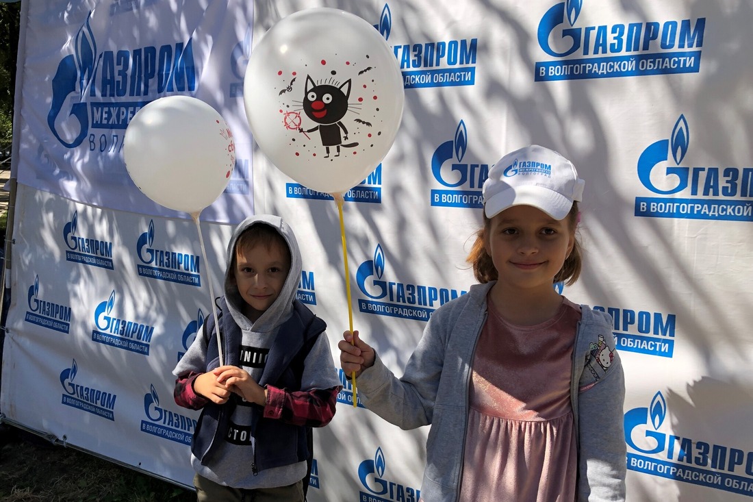 Яркой площадкой фестиваля стали стенды объединения «Газпром в Волгоградской области»