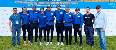 Скорость, воля к победе и командный дух — формула успеха команды огнеборцев Общества