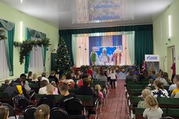 Елку, организованную ООО «Газпром трансгаз Волгоград», посетили 70 детей Ольховского района