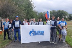 Работники Ольховского ЛПУМГ стали призерами забега в Ольховском районе
