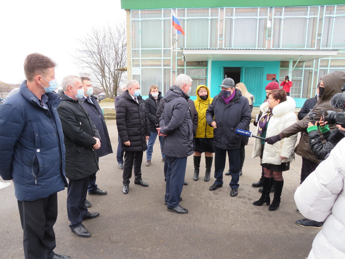 Общение с прессой в Кантемировском районе Воронежской области