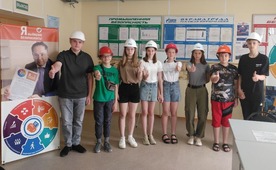 Экскурсантам Сохрановского ЛПУМГ выдали каски и рассказали о проекте «Я выбираю безопасность!»