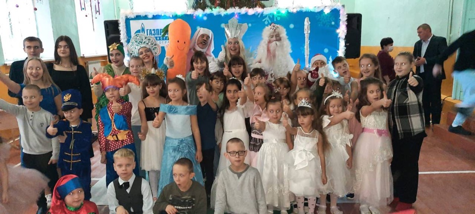 В новогоднем мероприятии от ООО «Газпром трансгаз Волгоград» приняли участие 45 детей