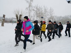 Работников Калачеевского ЛПУМГ не испугал снегопад