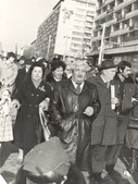 Демонстрация 7 ноября 1980 г. В центре генеральный директор ДП "Волгоградтрансгаз" Андрей Каспаров