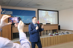 Генеральный директор ООО «Газпром трансгаз Волгоград» Юрий Марамыгин обратился к волонтерам компании