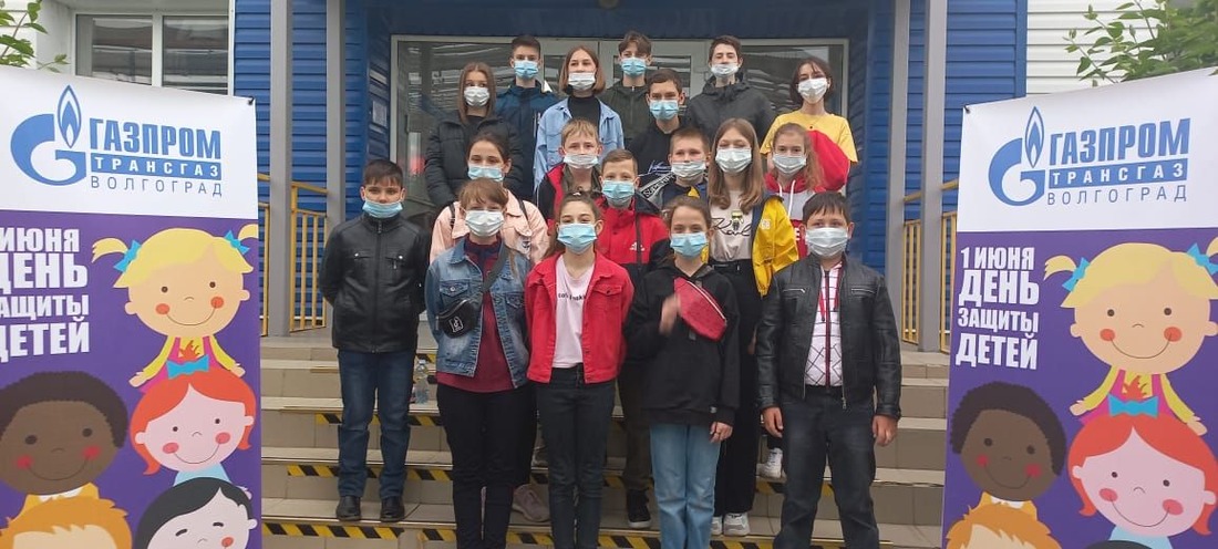 Дети работников Бубновского ЛПУМГ побывали на компрессорной станции и посмотрели на работу родителей