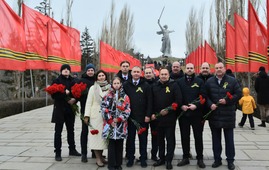 Коллектив предприятия свято чтит подвиг Поколения Победителей.