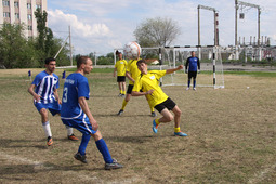 Футбольные баталии на стадионе волгоградского энергетического колледжа