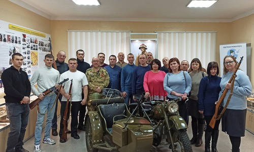 Работники остались в восторге от посещения музейного зала «Солдаты Сталинграда»